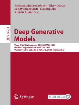 cover image of Deep Generative Models